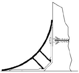 schema montaggio zoccolino in alluminio